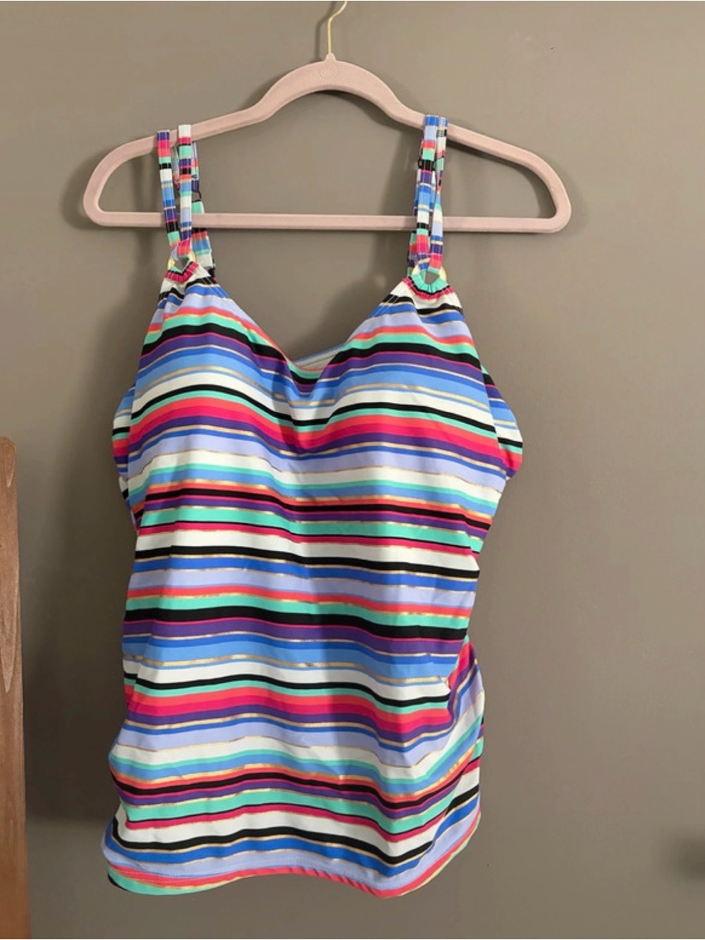 Women’s Croft & Barrow Tankini Top Size 22